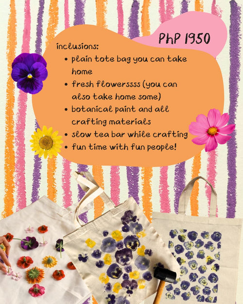 Decorate Your Own Tote Bag Painting